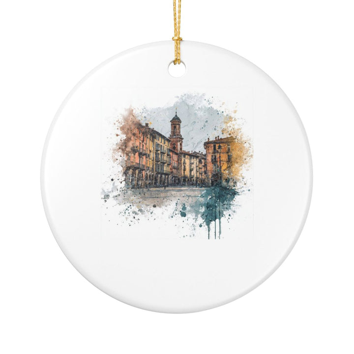 Turin Italy Ornament: Unique Turin Italy Souvenir, Turin Italy Xmas Decor, and Authentic Turin Italy Gift