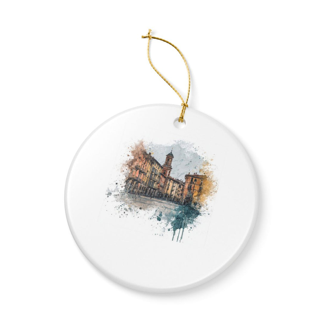 Turin Italy Ornament: Unique Turin Italy Souvenir, Turin Italy Xmas Decor, and Authentic Turin Italy Gift