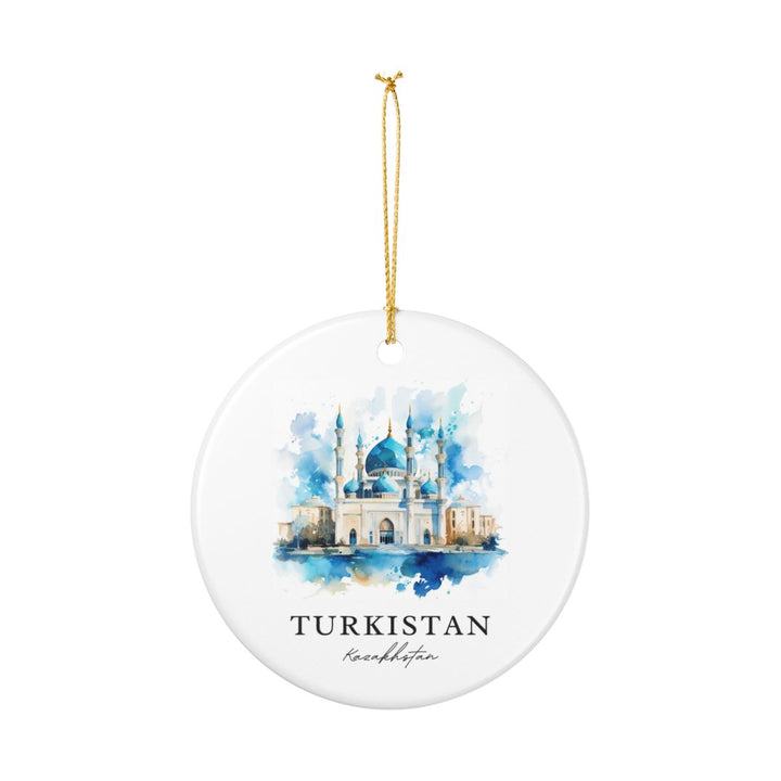 Turkistan Kazakhstan Ornament: Unique Turkistan Kazakhstan Souvenir, Turkistan Kazakhstan Xmas Decor, and Authentic Turkistan Kazakhstan Gift