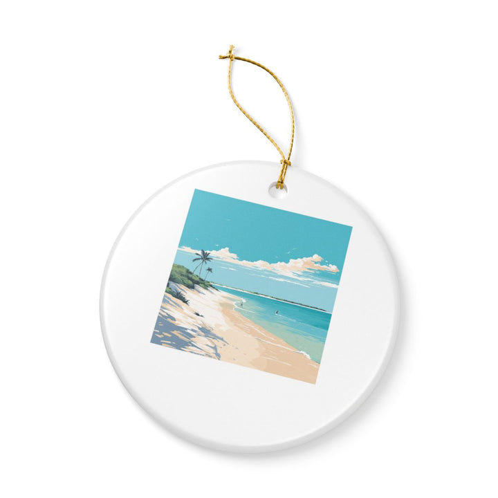 Turks and Caicos Caribbean Ornament: Unique Turks and Caicos Souvenir, Turks and Caicos Caribbean Xmas Decor, and Authentic Turks and Caicos Gift