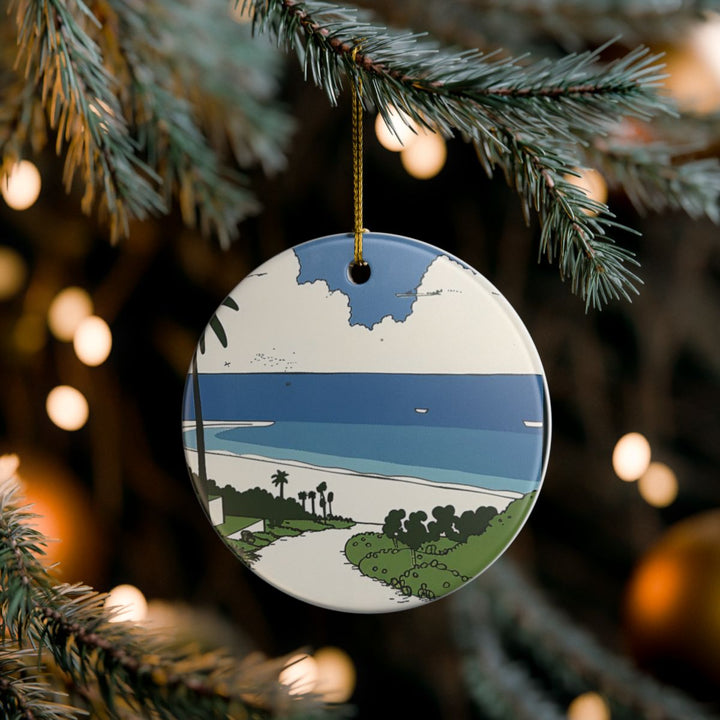 Turks and Caicos Caribbean Ornament: Unique Turks and Caicos Souvenir, Turks and Caicos Caribbean Xmas Decor, and Authentic Turks and Caicos Gift