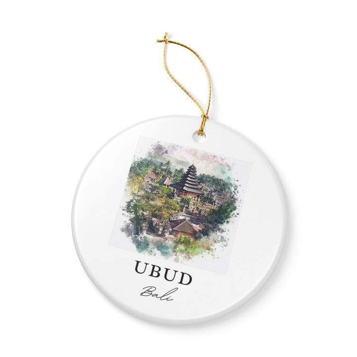 Ubud Bali Ornament: Unique Ubud Bali Souvenir, Ubud Bali Xmas Decor, and Authentic Ubud Bali Gift