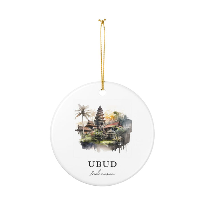 Ubud Indonesia Ornament: Unique Ubud Souvenir, Ubud Indonesia Xmas Decor, and Authentic Ubud Gift