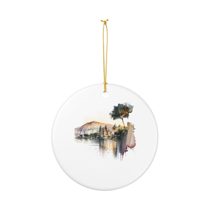 Udaipur India Ornament: Unique Udaipur Souvenir, Udaipur India Xmas Decor, and Authentic Udaipur Gift