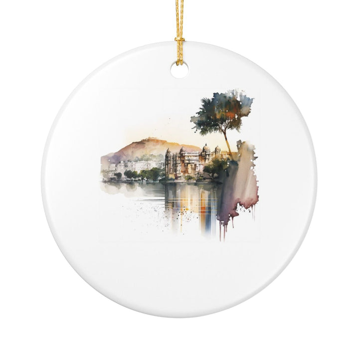 Udaipur India Ornament: Unique Udaipur Souvenir, Udaipur India Xmas Decor, and Authentic Udaipur Gift