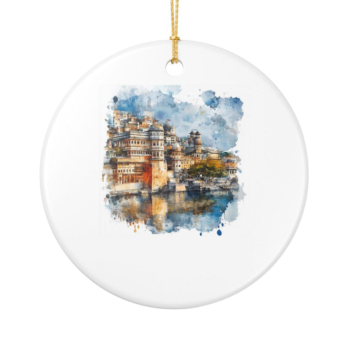Udaipur India Ornament: Unique Udaipur Souvenir, Udaipur India Xmas Decor, and Authentic Udaipur Gift