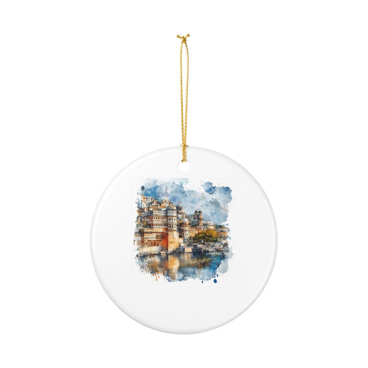 Udaipur India Ornament: Unique Udaipur Souvenir, Udaipur India Xmas Decor, and Authentic Udaipur Gift