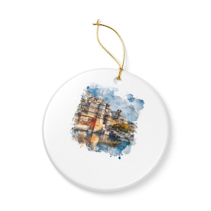Udaipur India Ornament: Unique Udaipur Souvenir, Udaipur India Xmas Decor, and Authentic Udaipur Gift