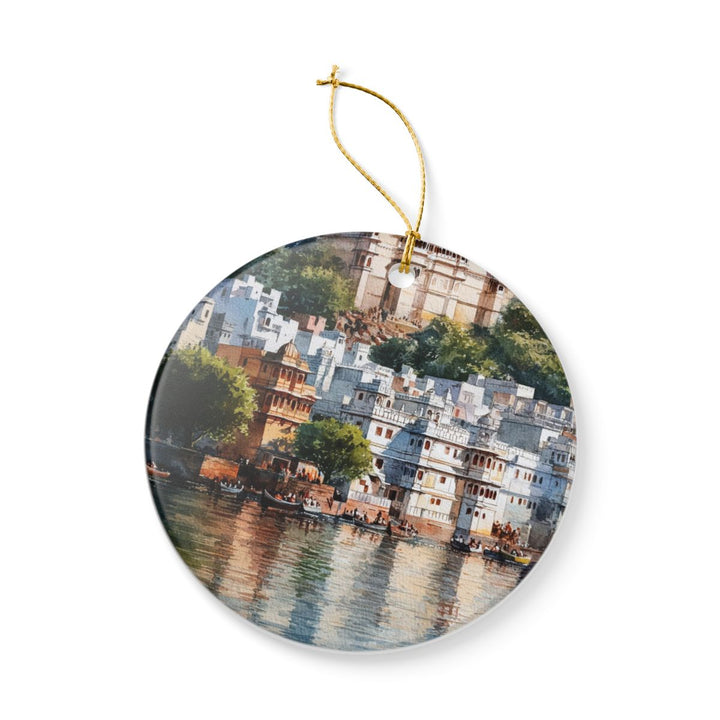 Udaipur India Ornament: Unique Udaipur Souvenir, Udaipur India Xmas Decor, and Authentic Udaipur Gift