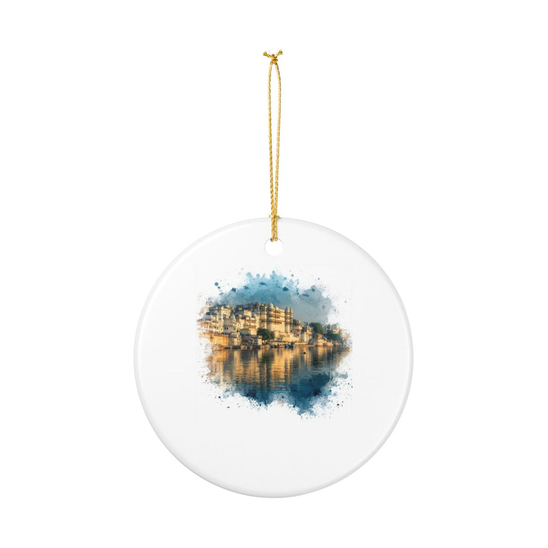 Udaipur India Ornament: Unique Udaipur Souvenir, Udaipur India Xmas Decor, and Authentic Udaipur Gift