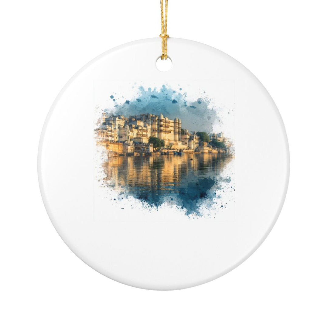 Udaipur India Ornament: Unique Udaipur Souvenir, Udaipur India Xmas Decor, and Authentic Udaipur Gift