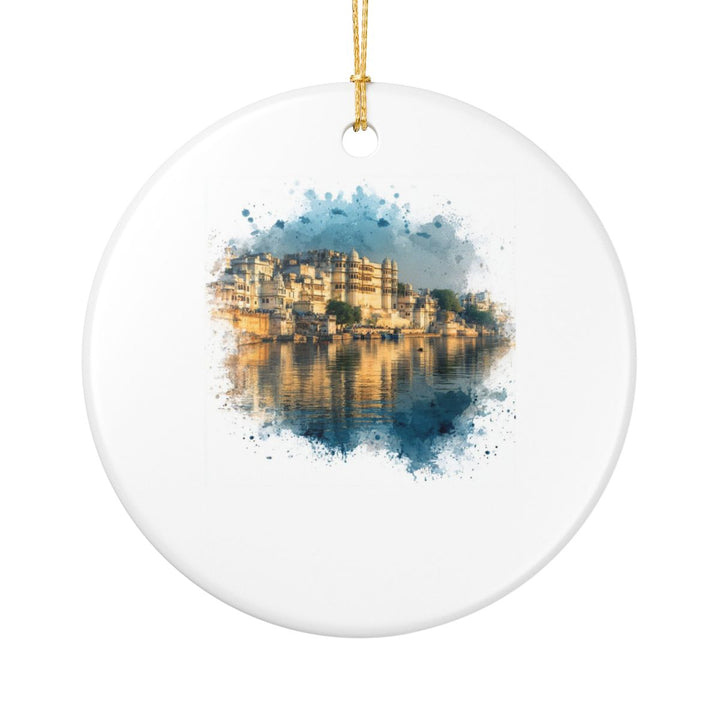 Udaipur India Ornament: Unique Udaipur Souvenir, Udaipur India Xmas Decor, and Authentic Udaipur Gift