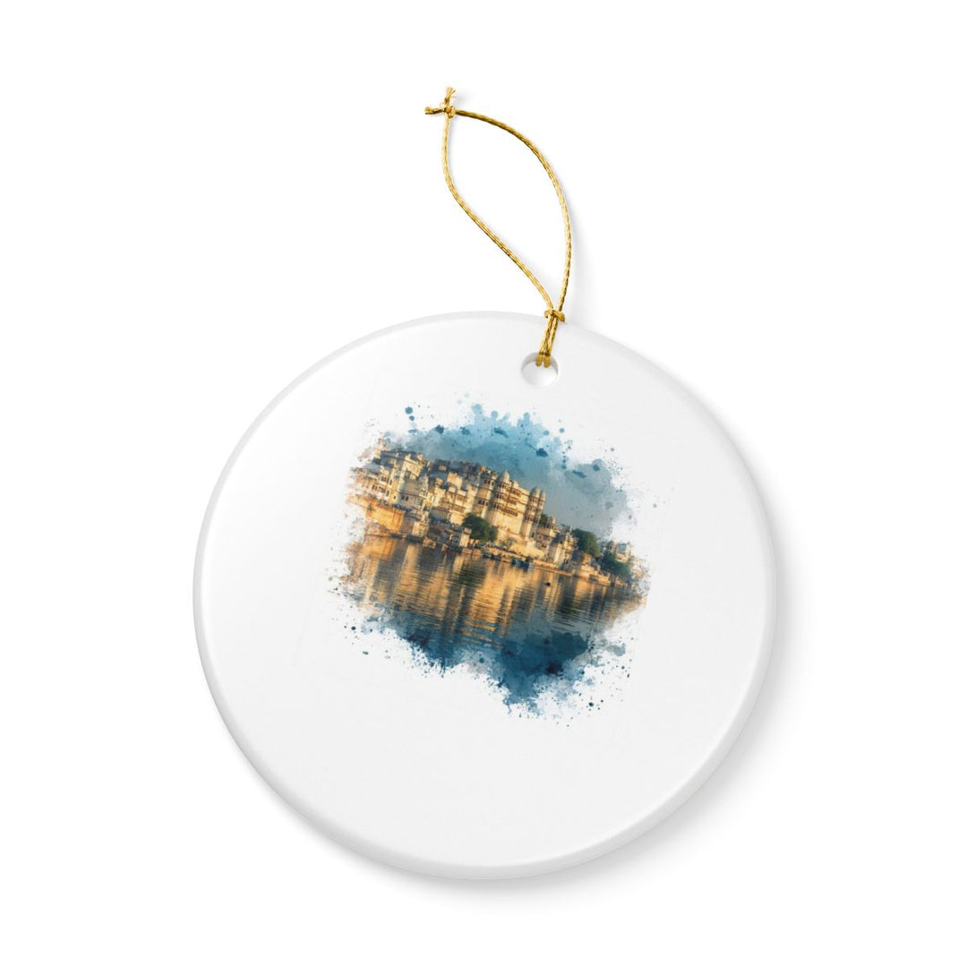 Udaipur India Ornament: Unique Udaipur Souvenir, Udaipur India Xmas Decor, and Authentic Udaipur Gift