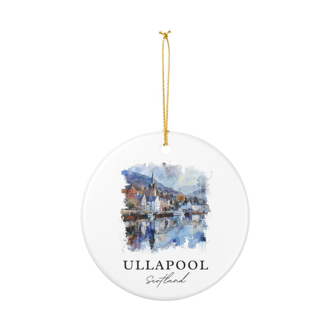 Ullapool Scotland Ornament: Unique Ullapool Scotland Souvenir, Ullapool Scotland Xmas Decor, and Authentic Ullapool Scotland Gift