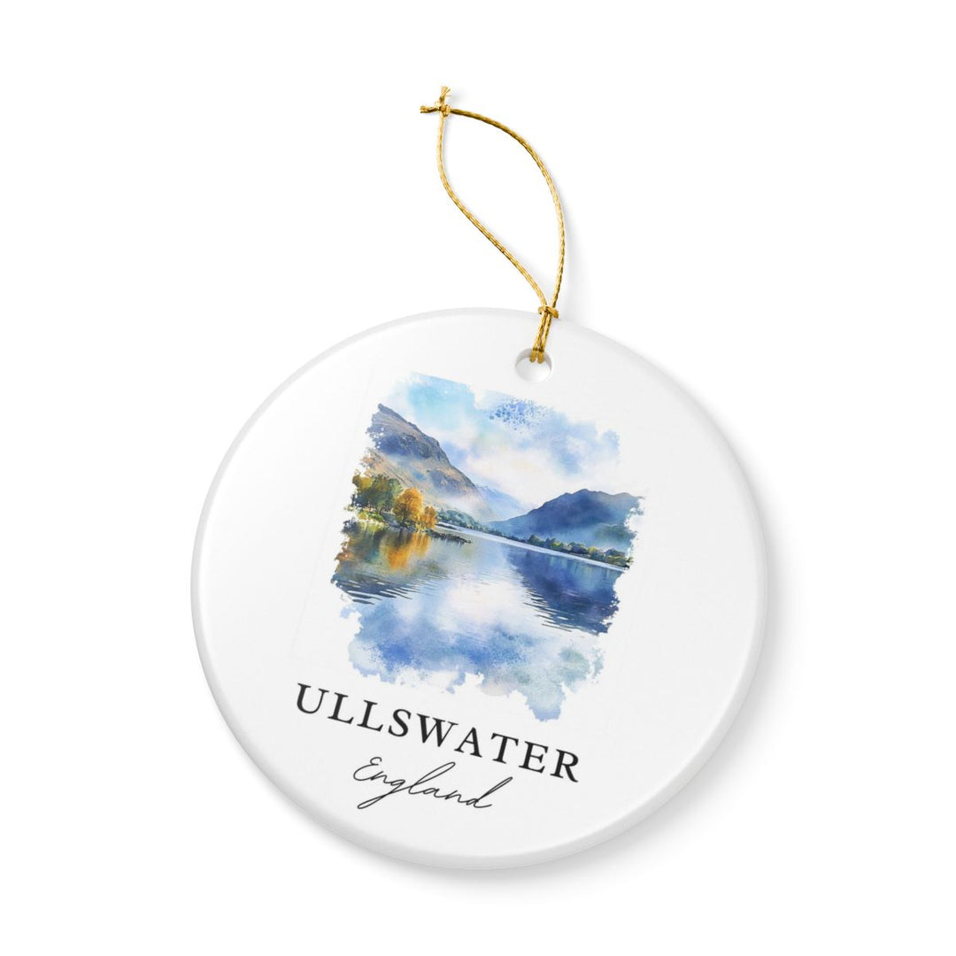 Ullswater England Ornament: Unique Ullswater Souvenir, Ullswater England Xmas Decor, and Authentic Ullswater Gift
