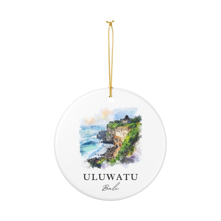 Uluwatu Ornament: Unique Uluwatu Souvenir, Uluwatu Xmas Decor, and Authentic Uluwatu Gift