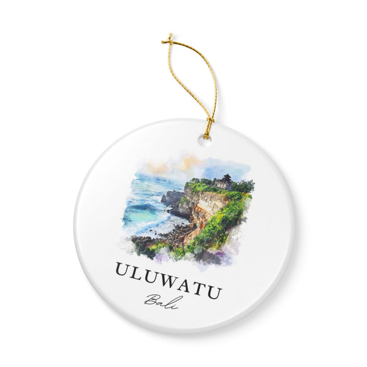Uluwatu Ornament: Unique Uluwatu Souvenir, Uluwatu Xmas Decor, and Authentic Uluwatu Gift