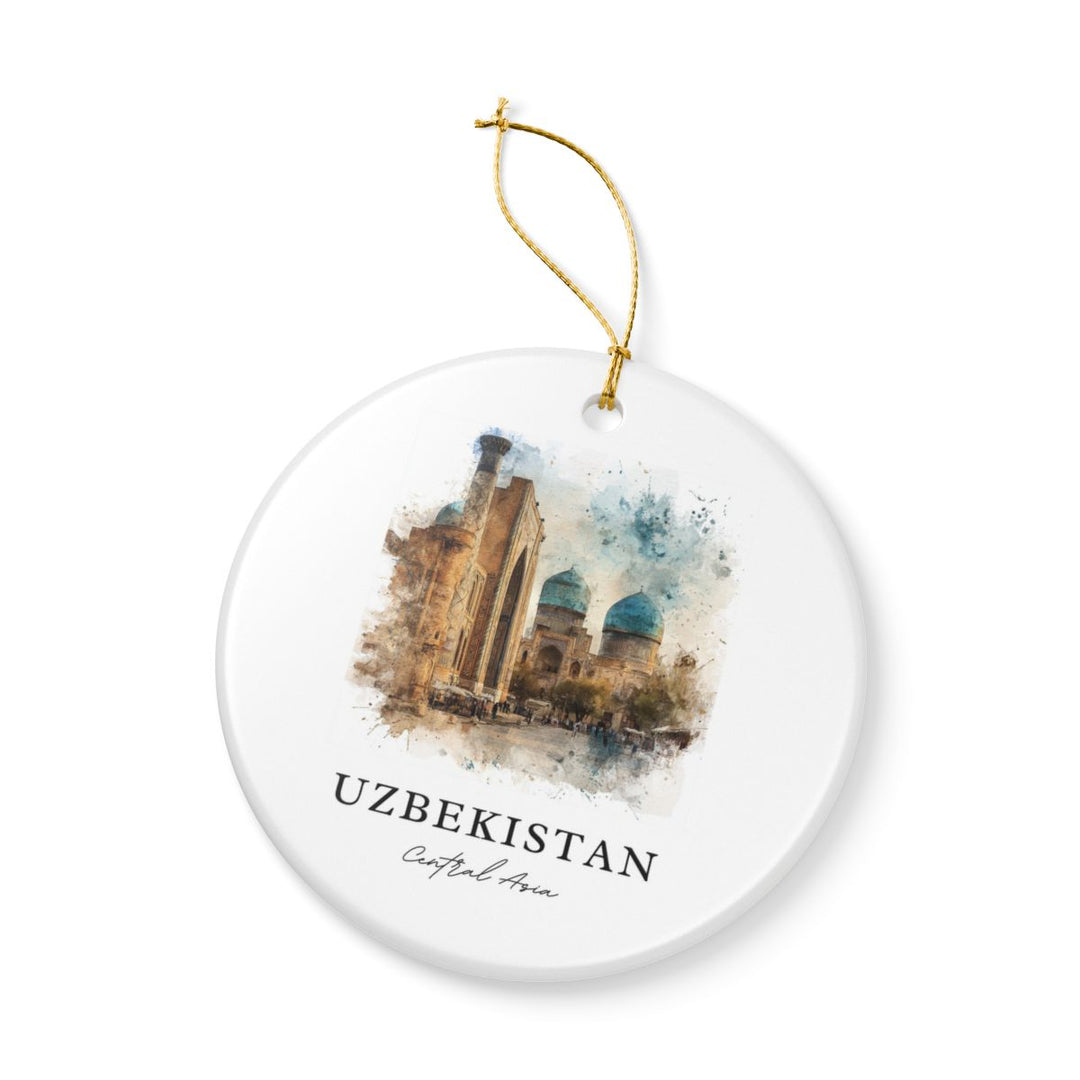 Uzbekistan Ornament: Unique Uzbekistan Souvenir, Uzbekistan Xmas Decor, and Authentic Uzbekistan Gift