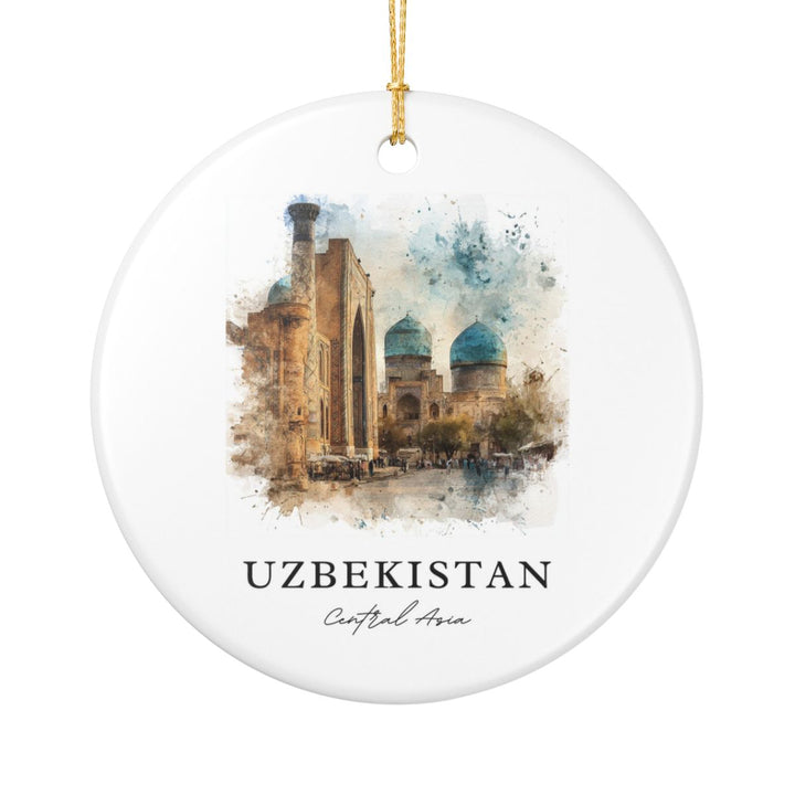 Uzbekistan Ornament: Unique Uzbekistan Souvenir, Uzbekistan Xmas Decor, and Authentic Uzbekistan Gift
