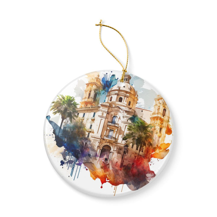 Valencia Spain Ornament: Unique Valencia Souvenir, Valencia Spain Xmas Decor, and Authentic Valencia Gift