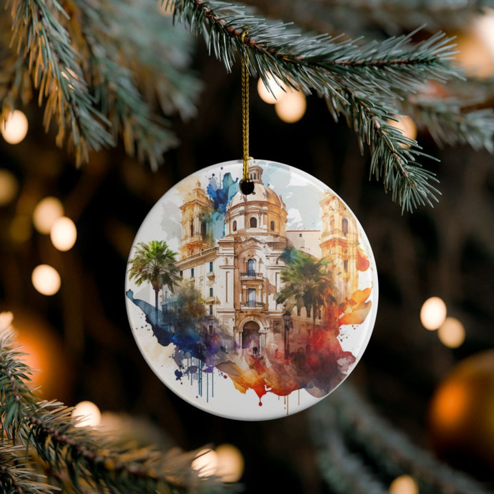 Valencia Spain Ornament: Unique Valencia Souvenir, Valencia Spain Xmas Decor, and Authentic Valencia Gift