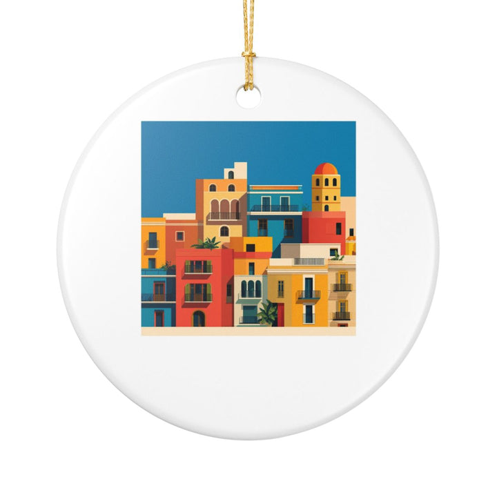 Valencia Spain Ornament: Unique Valencia Souvenir, Valencia Spain Xmas Decor, and Authentic Valencia Gift
