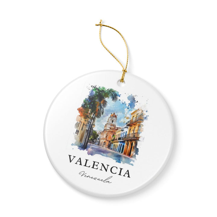 Valencia Venezuela Ornament: Unique Valencia Venezuela Souvenir, Valencia Venezuela Xmas Decor, and Authentic Valencia Venezuela Gift