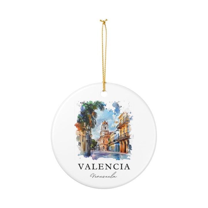 Valencia Venezuela Ornament: Unique Valencia Venezuela Souvenir, Valencia Venezuela Xmas Decor, and Authentic Valencia Venezuela Gift