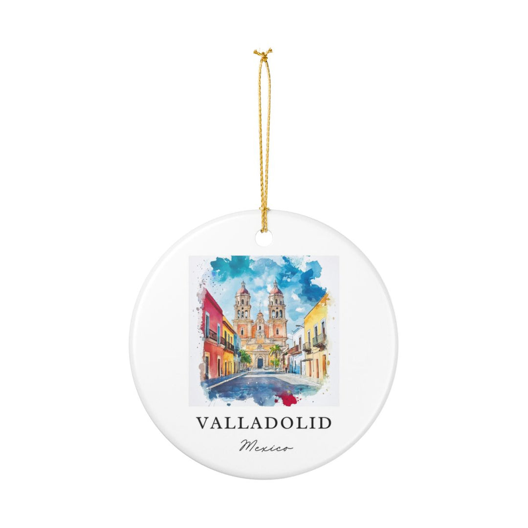 Valladolid Ornament: Unique Valladolid Souvenir, Valladolid Xmas Decor, and Authentic Valladolid Gift