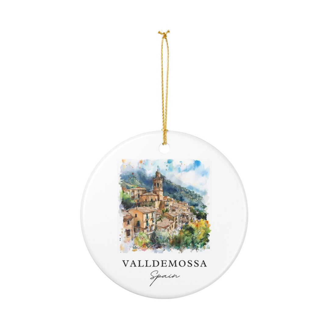 Valldemossa Ornament: Unique Valldemossa Souvenir, Valldemossa Xmas Decor, and Authentic Valldemossa Gift