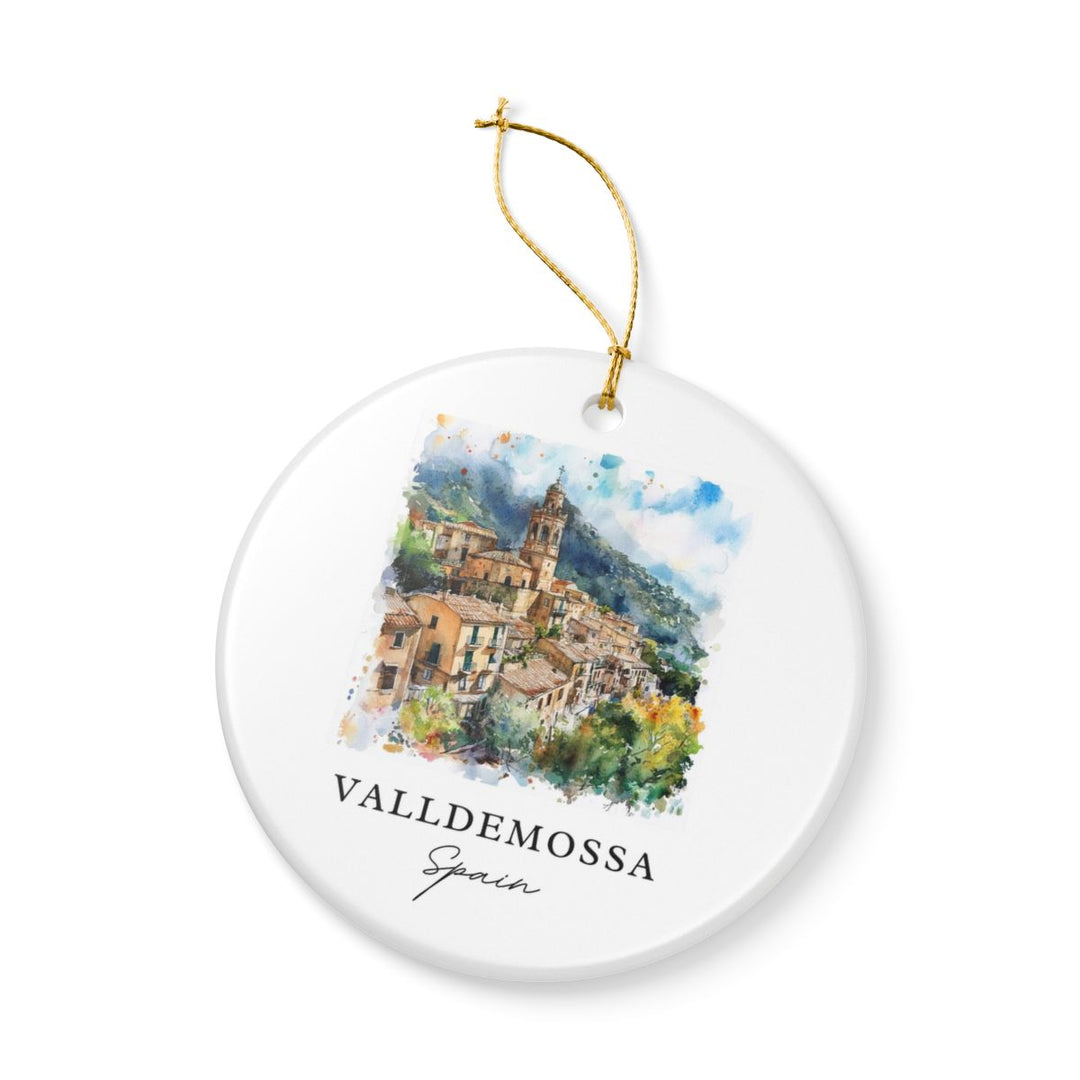 Valldemossa Ornament: Unique Valldemossa Souvenir, Valldemossa Xmas Decor, and Authentic Valldemossa Gift