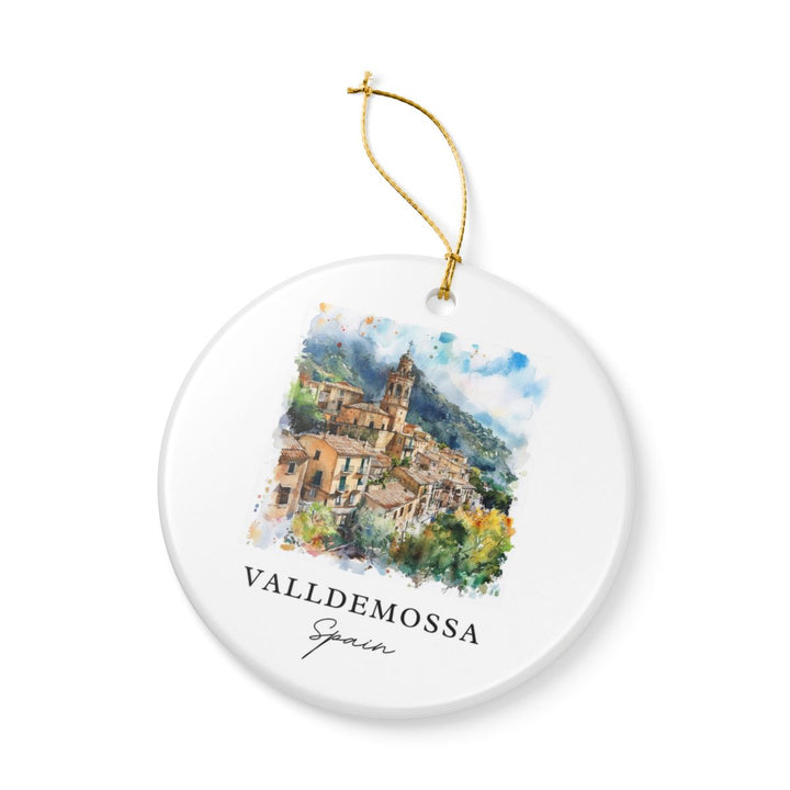 Valldemossa Ornament: Unique Valldemossa Souvenir, Valldemossa Xmas Decor, and Authentic Valldemossa Gift