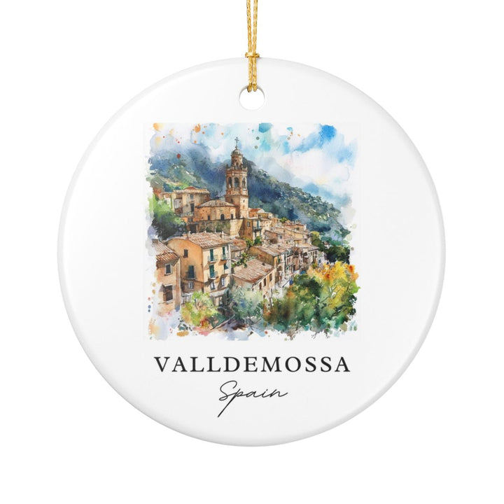 Valldemossa Ornament: Unique Valldemossa Souvenir, Valldemossa Xmas Decor, and Authentic Valldemossa Gift