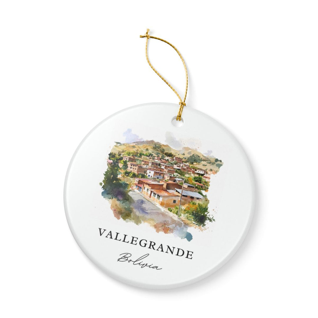 Vallegrande Ornament: Unique Vallegrande Souvenir, Vallegrande Xmas Decor, and Authentic Vallegrande Gift