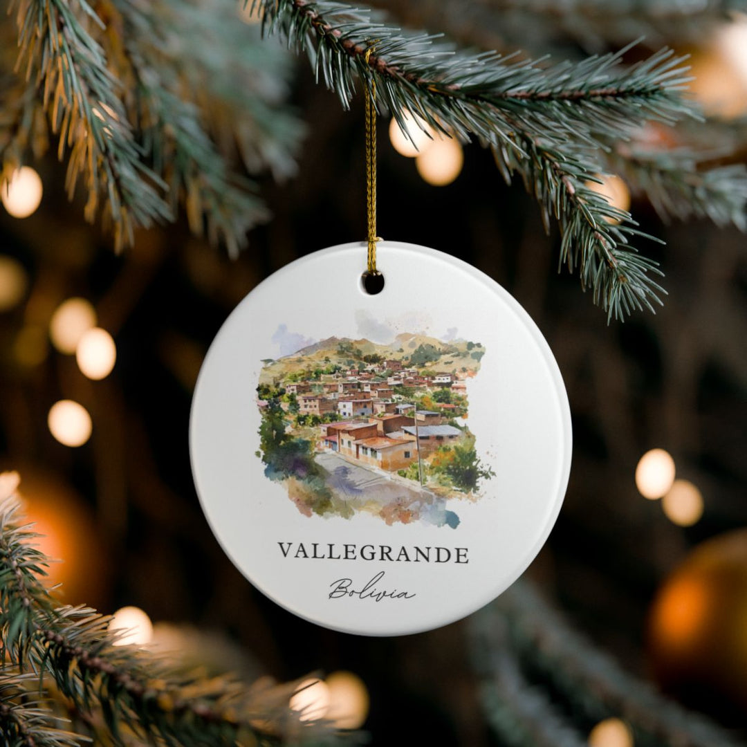 Vallegrande Ornament: Unique Vallegrande Souvenir, Vallegrande Xmas Decor, and Authentic Vallegrande Gift