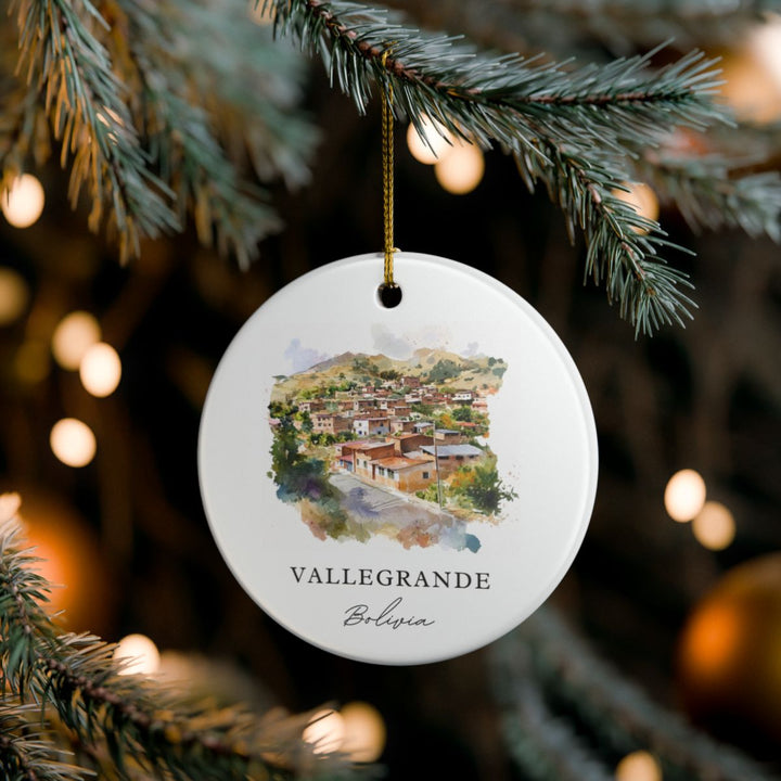 Vallegrande Ornament: Unique Vallegrande Souvenir, Vallegrande Xmas Decor, and Authentic Vallegrande Gift