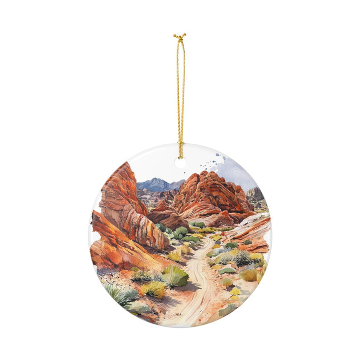 Valley of Fire State Park Ornament: Unique Valley of Fire State Park Souvenir, Valley of Fire State Park Xmas Decor, and Authentic Valley of Fire State Park Gift