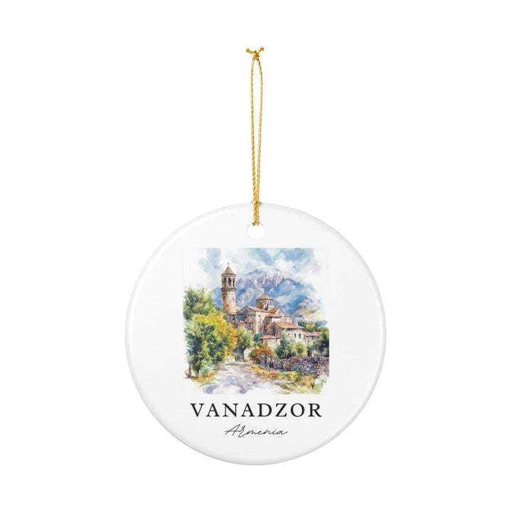 Vanadzor Armenia Ornament: Unique Vanadzor Armenia Souvenir, Vanadzor Armenia Xmas Decor, and Authentic Vanadzor Armenia Gift
