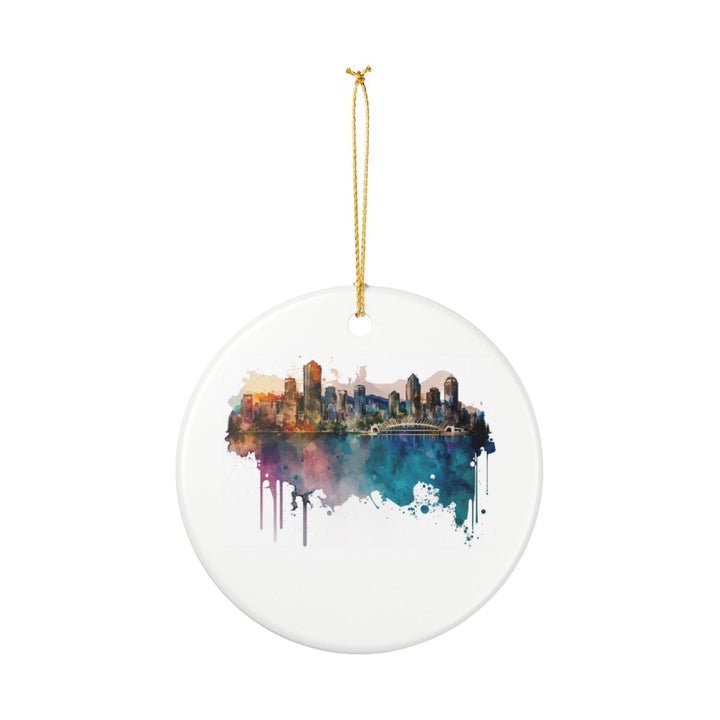Vancouver Canada Ornament: Unique Vancouver Souvenir, Vancouver Canada Xmas Decor, and Authentic Vancouver Gift