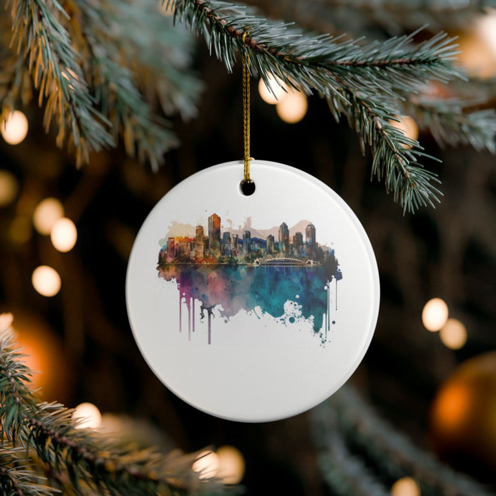 Vancouver Canada Ornament: Unique Vancouver Souvenir, Vancouver Canada Xmas Decor, and Authentic Vancouver Gift