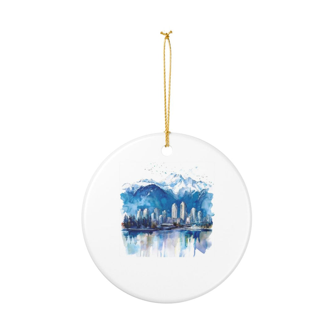 Vancouver Canada Ornament: Unique Vancouver Souvenir, Vancouver Canada Xmas Decor, and Authentic Vancouver Gift