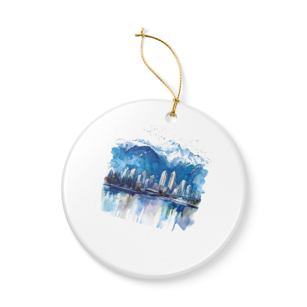 Vancouver Canada Ornament: Unique Vancouver Souvenir, Vancouver Canada Xmas Decor, and Authentic Vancouver Gift