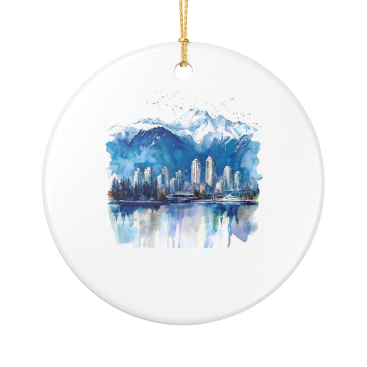 Vancouver Canada Ornament: Unique Vancouver Souvenir, Vancouver Canada Xmas Decor, and Authentic Vancouver Gift