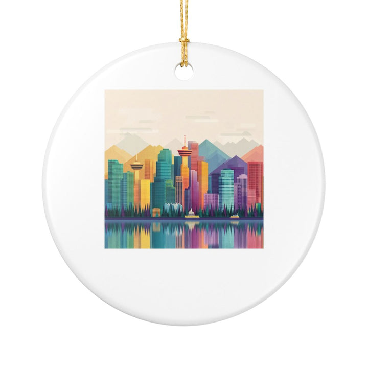 Vancouver Canada Ornament: Unique Vancouver Souvenir, Vancouver Canada Xmas Decor, and Authentic Vancouver Gift