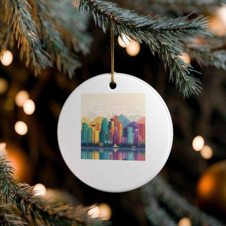 Vancouver Canada Ornament: Unique Vancouver Souvenir, Vancouver Canada Xmas Decor, and Authentic Vancouver Gift