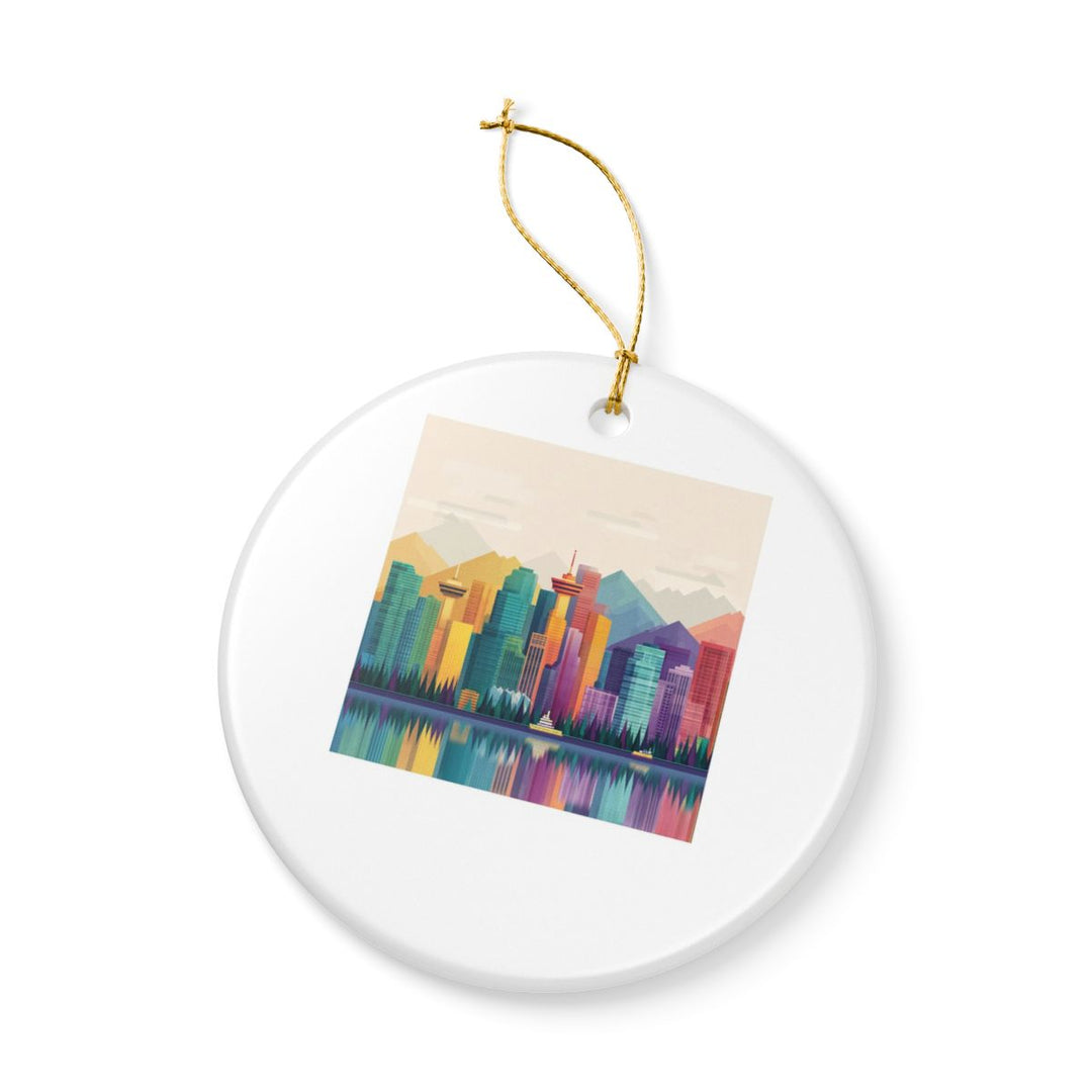 Vancouver Canada Ornament: Unique Vancouver Souvenir, Vancouver Canada Xmas Decor, and Authentic Vancouver Gift