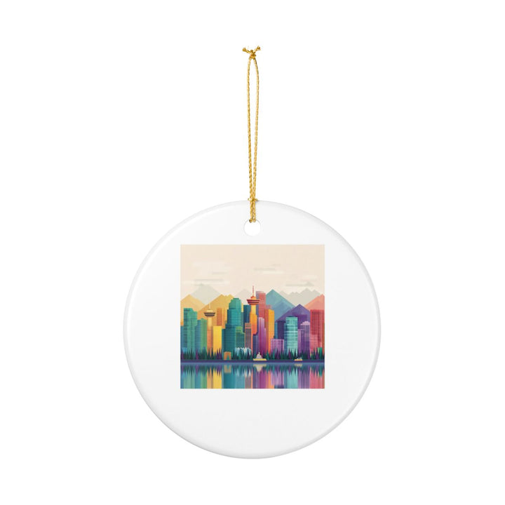 Vancouver Canada Ornament: Unique Vancouver Souvenir, Vancouver Canada Xmas Decor, and Authentic Vancouver Gift