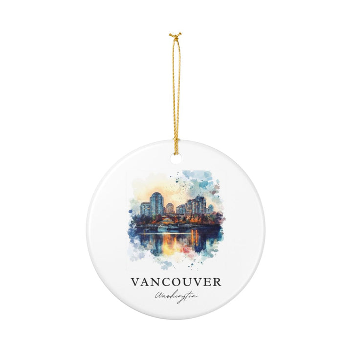 Vancouver Washington Ornament: Unique Vancouver Souvenir, Vancouver Washington Xmas Decor, and Authentic Vancouver Gift