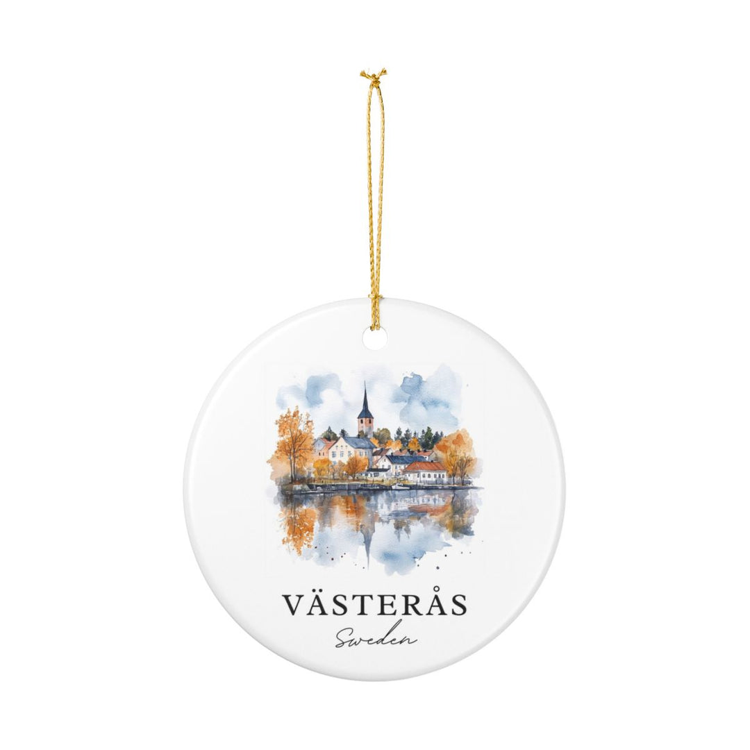 Vasteras Ornament: Unique Vasteras Souvenir, Vasteras Xmas Decor, and Authentic Vasteras Gift