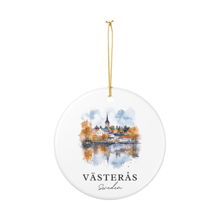 Vasteras Ornament: Unique Vasteras Souvenir, Vasteras Xmas Decor, and Authentic Vasteras Gift